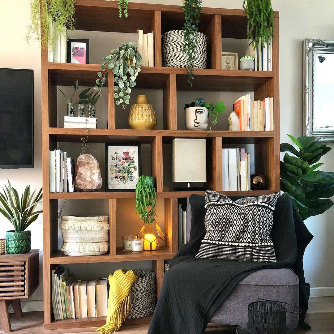 Living Room Shelf Decor Ideas