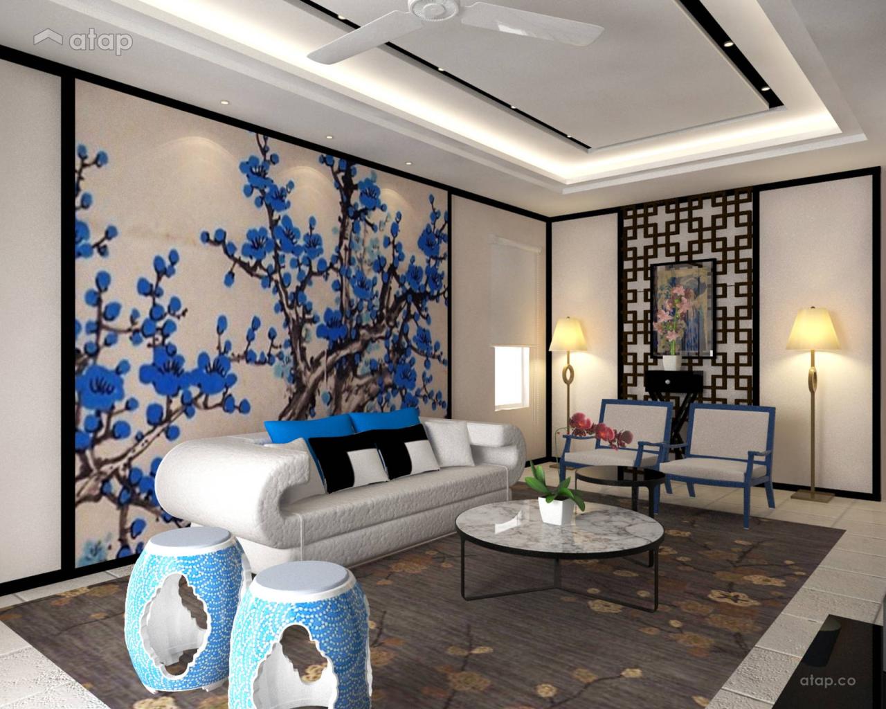 Ruang tamu zen sempit minimalis wohnzimmer lesehan apartment rooms deh kreatif nimvo rooivalk patut coba magzhouse estetika perabot