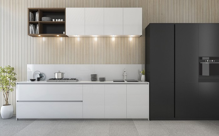 Modular kitchen shaped maximum