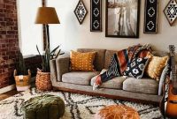 Boho Industrial: Fusion of Bohemian and Industrial Living Room Design Ideas