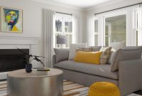 Grey And Mustard Living Room Ideas