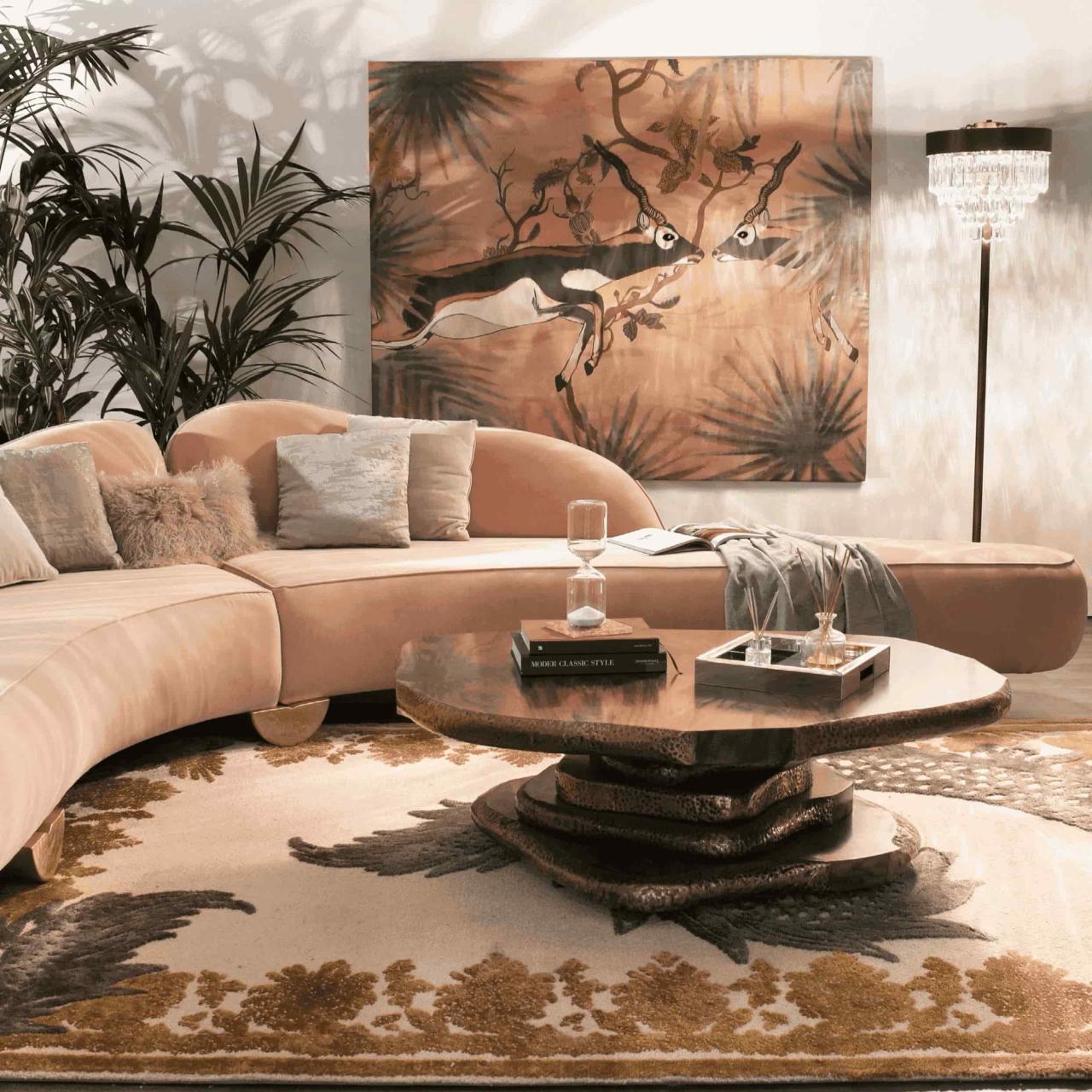 Gold Living Room Ideas